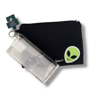NWT WILD FABLE ALIEN DOUBLE POUCH 👽
